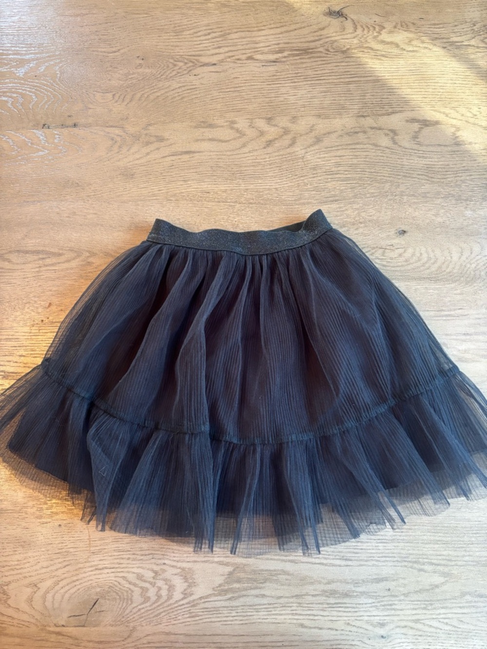 Girls Primark Black Layered Tulle Skater Skirt